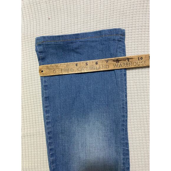 Vintage Y2K 2000s Parasuco Blue Denim Jeans 28x31 - Picture 5 of 13